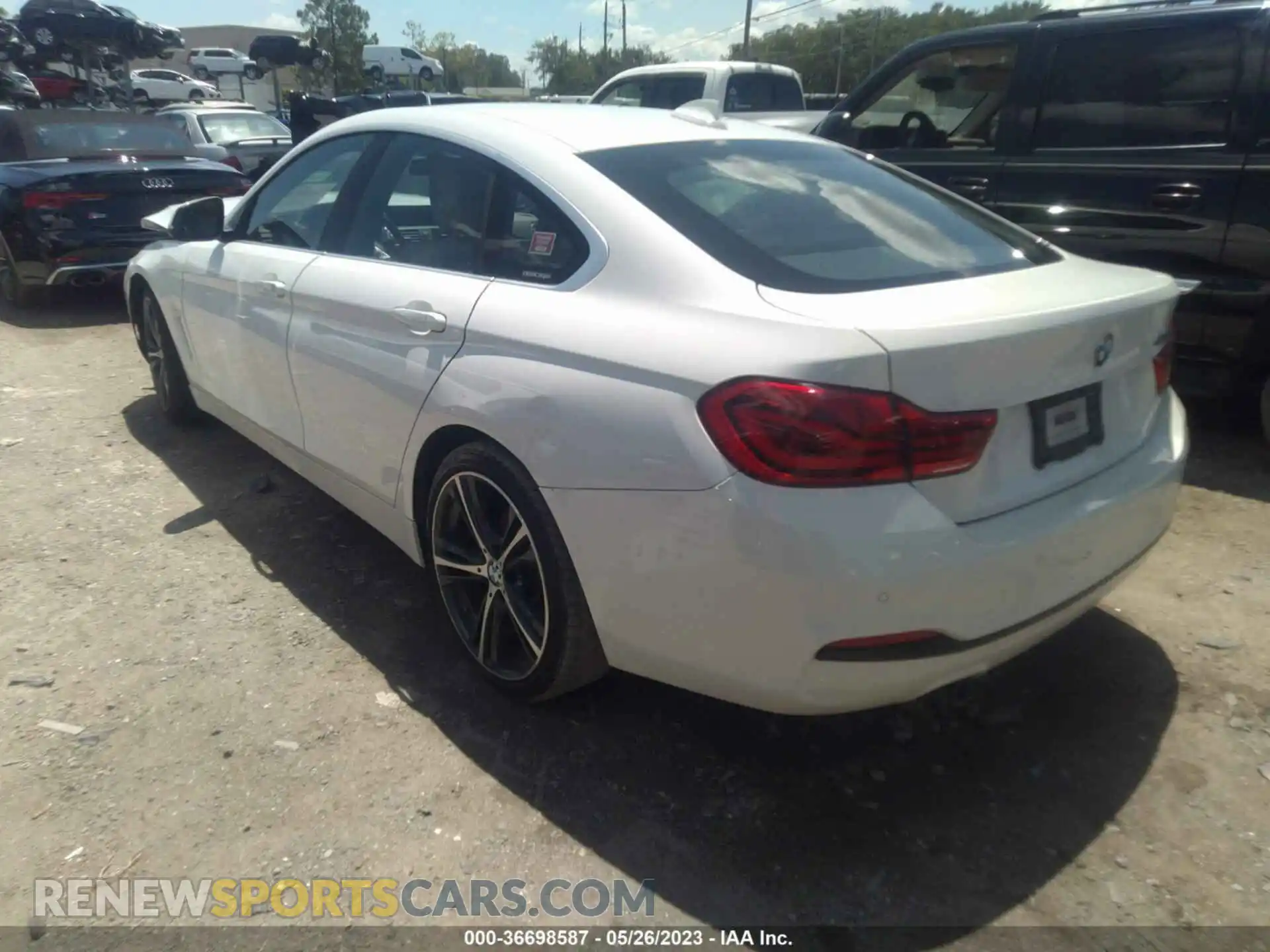 3 fotografías del automóvil dañado WBA4J1C57KBU67447 BMW 4 SERIES 2019