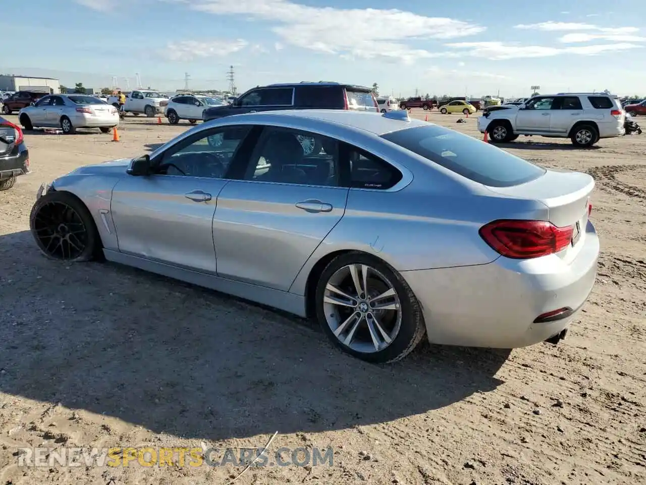 2 Photograph of a damaged car WBA4J1C58KBM16653 BMW 4 SERIES 2019