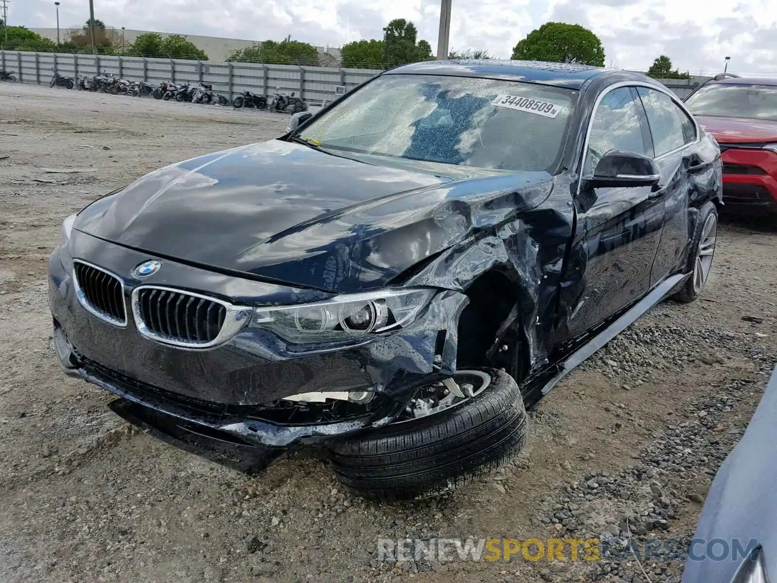 2 Photograph of a damaged car WBA4J1C59KBM16757 BMW 4 SERIES 2019