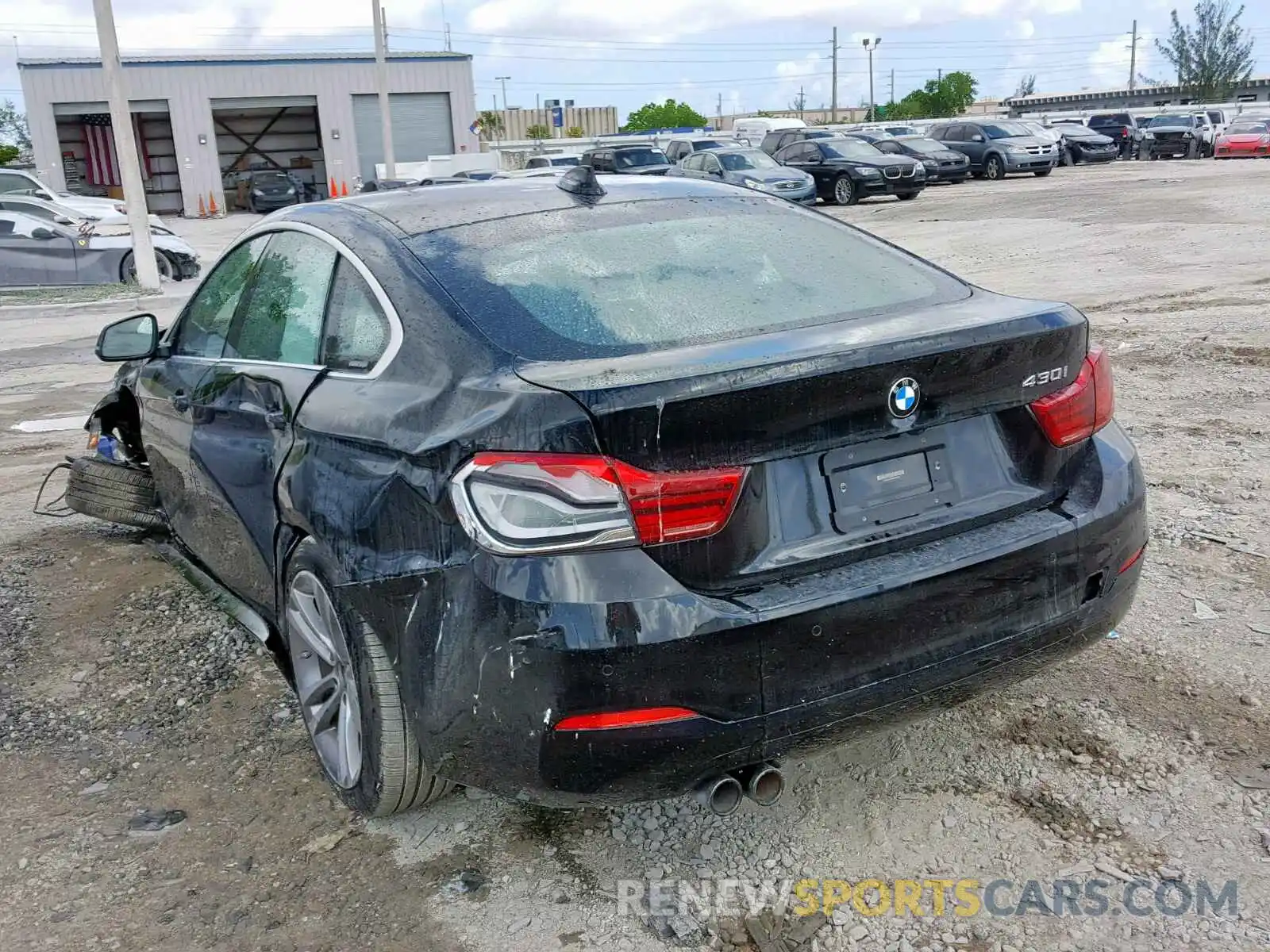3 Photograph of a damaged car WBA4J1C59KBM16757 BMW 4 SERIES 2019