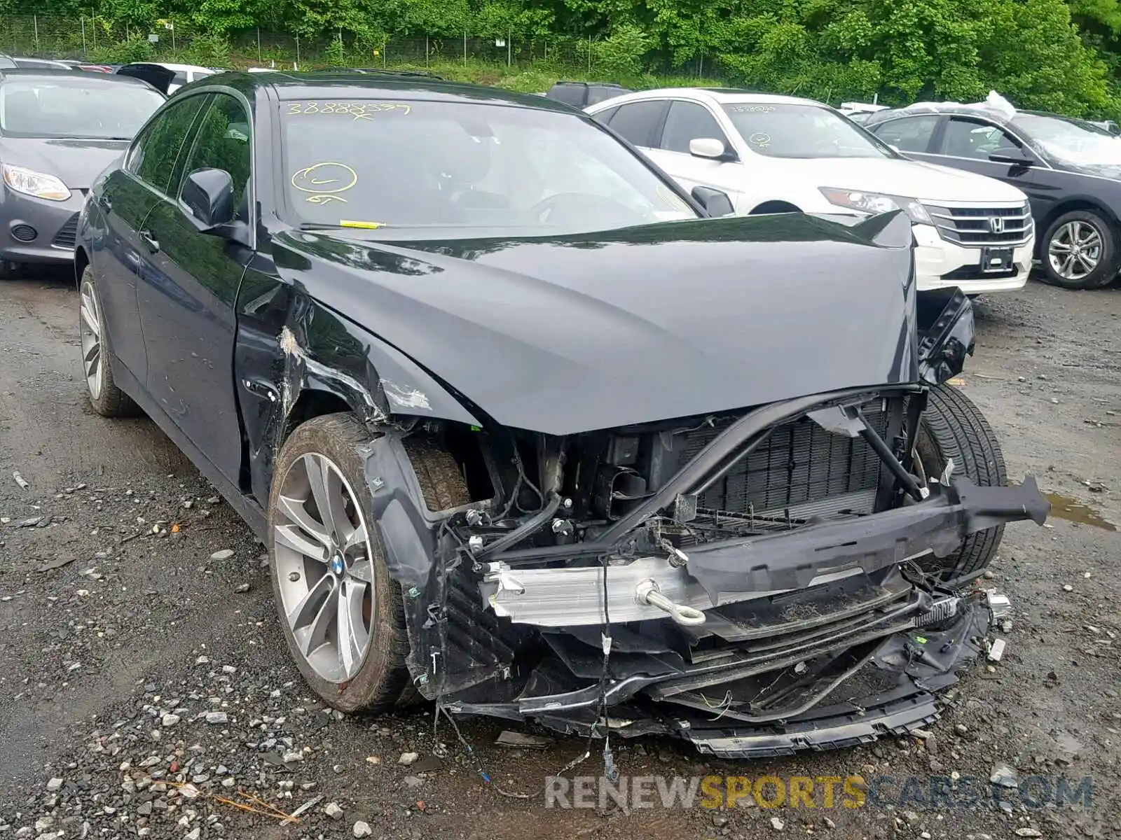 1 Photograph of a damaged car WBA4J3C53KBL06752 BMW 4 SERIES 2019