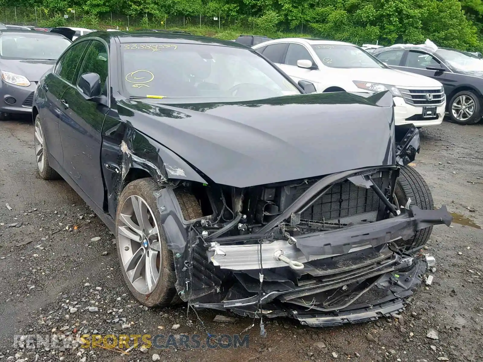 1 Photograph of a damaged car WBA4J3C53KBL06752 BMW 4 SERIES 2019