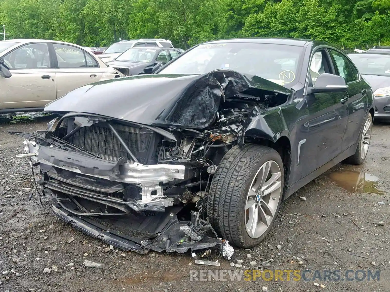 2 Photograph of a damaged car WBA4J3C53KBL06752 BMW 4 SERIES 2019