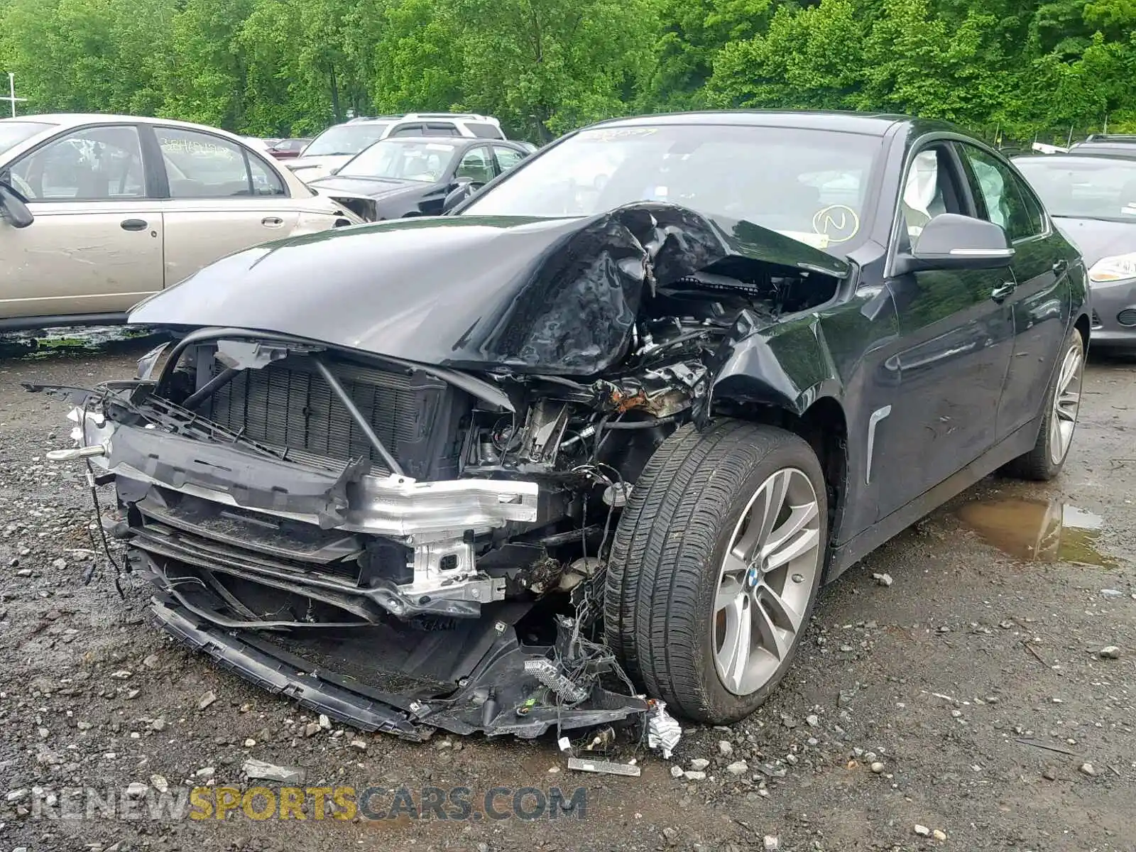 2 Photograph of a damaged car WBA4J3C53KBL06752 BMW 4 SERIES 2019
