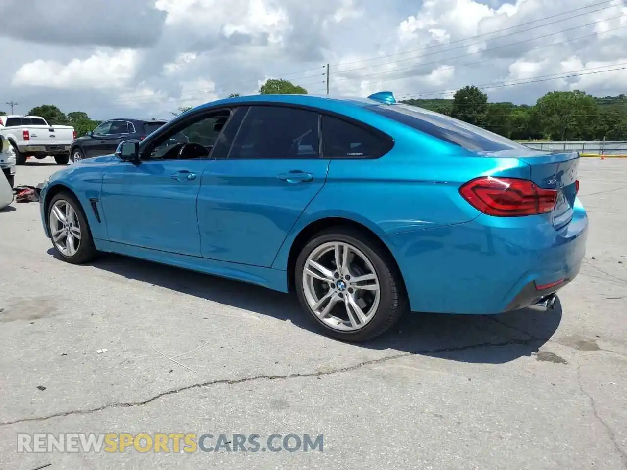 2 Photograph of a damaged car WBA4J3C54KBL05755 BMW 4 SERIES 2019