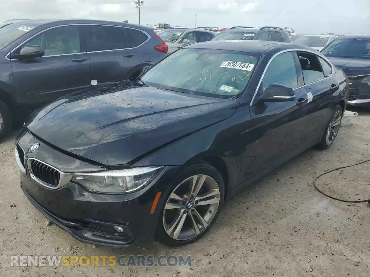 1 Photograph of a damaged car WBA4J3C54KBL09255 BMW 4 SERIES 2019