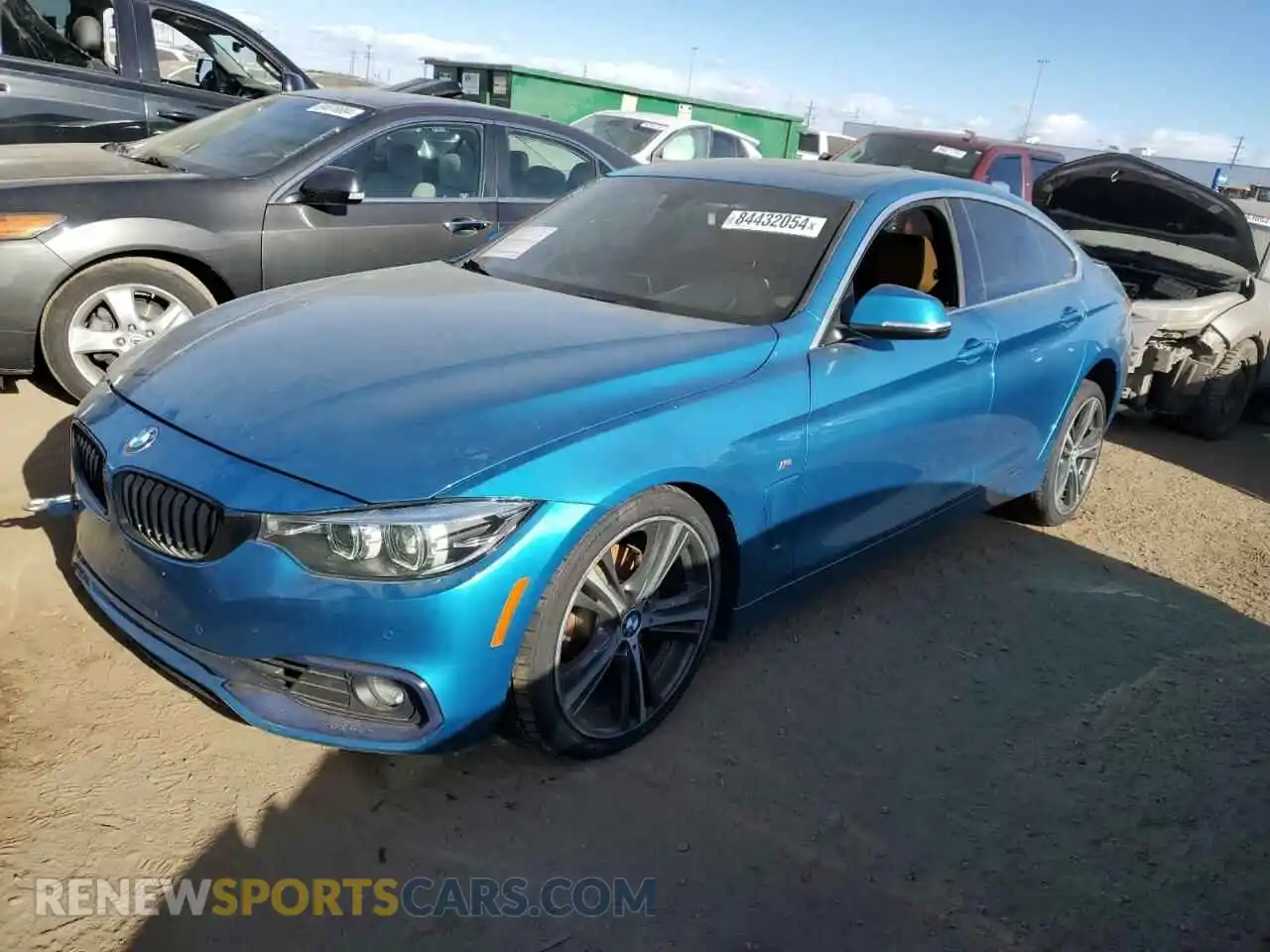 1 Photograph of a damaged car WBA4J3C55KBL05912 BMW 4 SERIES 2019