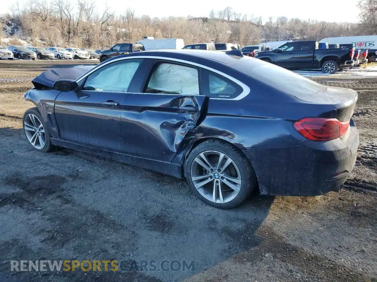 2 Photograph of a damaged car WBA4J3C55KBL07255 BMW 4 SERIES 2019