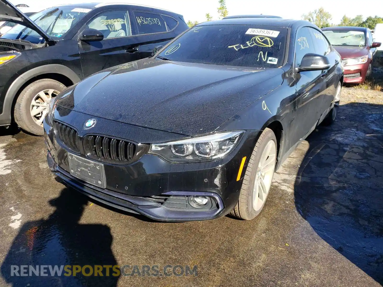 2 Photograph of a damaged car WBA4J3C55KBL10673 BMW 4 SERIES 2019