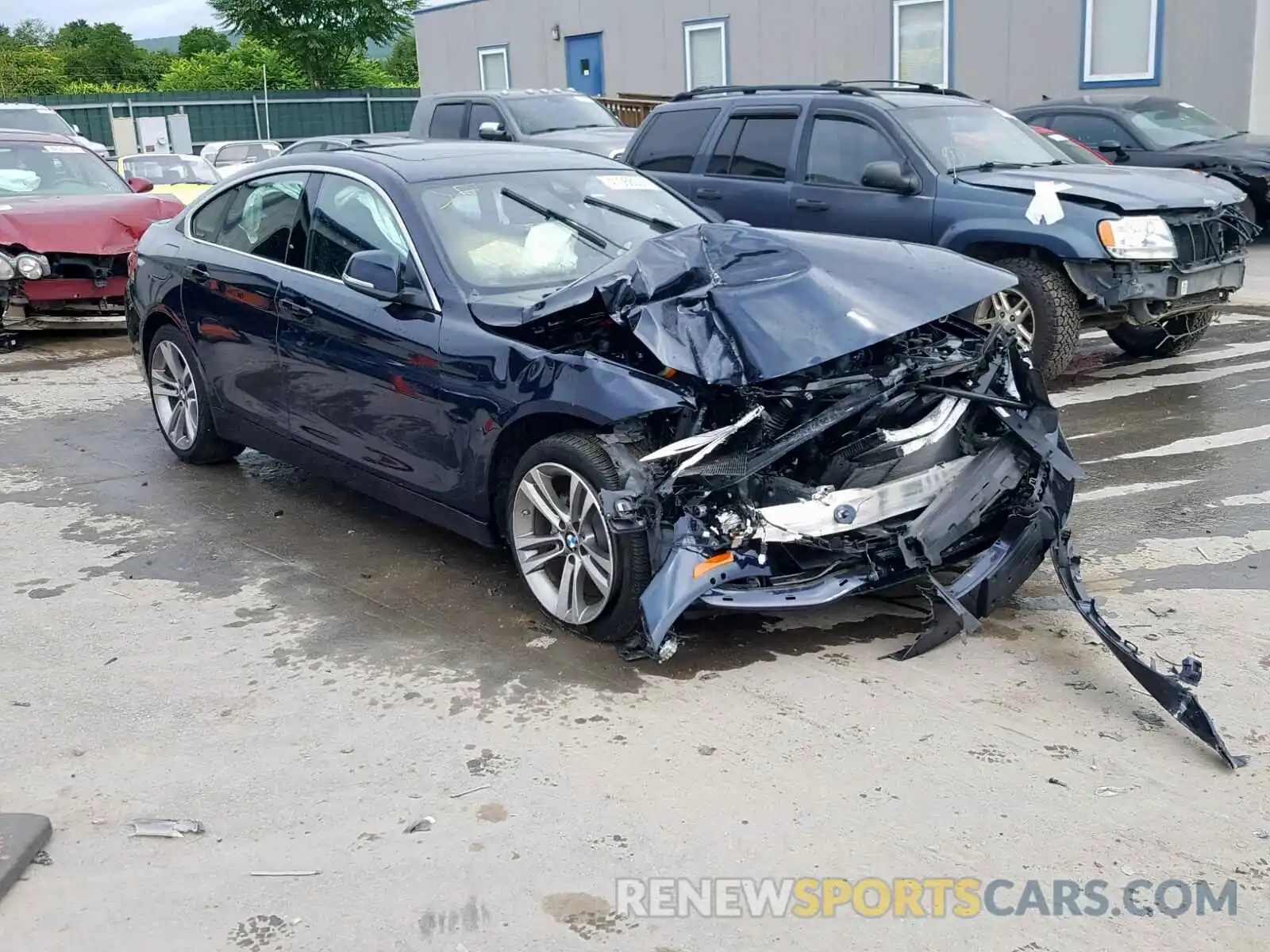 1 Photograph of a damaged car WBA4J3C57KBL09329 BMW 4 SERIES 2019
