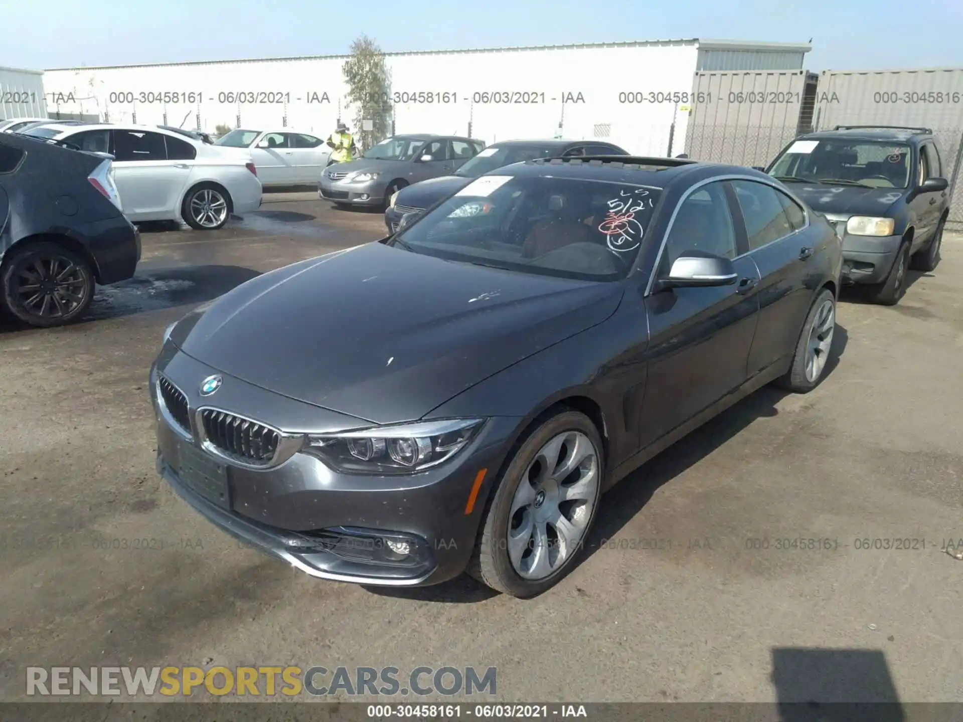 2 Photograph of a damaged car WBA4J3C59KBL09705 BMW 4 SERIES 2019