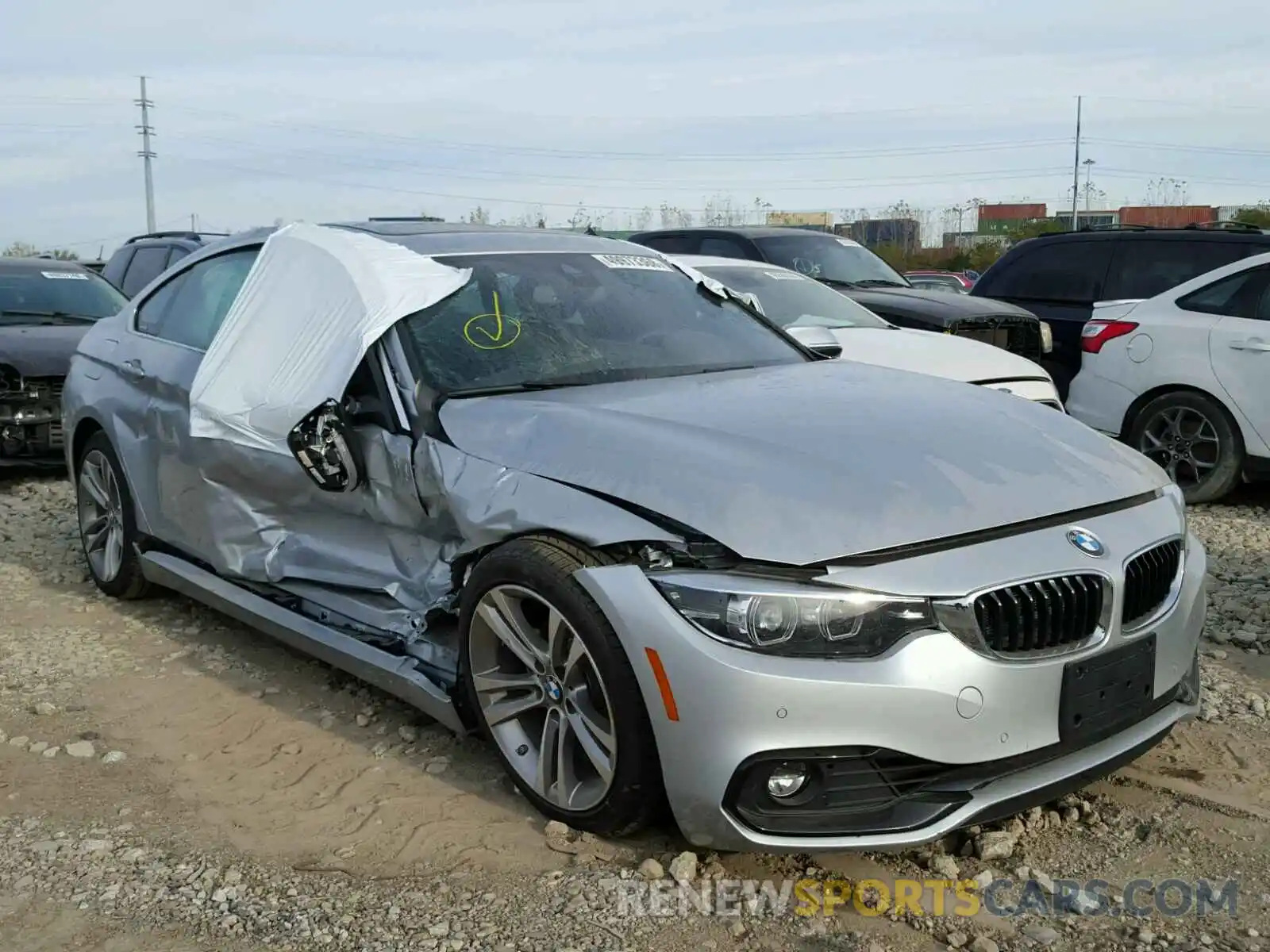 1 Photograph of a damaged car WBA4J3C5XKBL06330 BMW 4 SERIES 2019