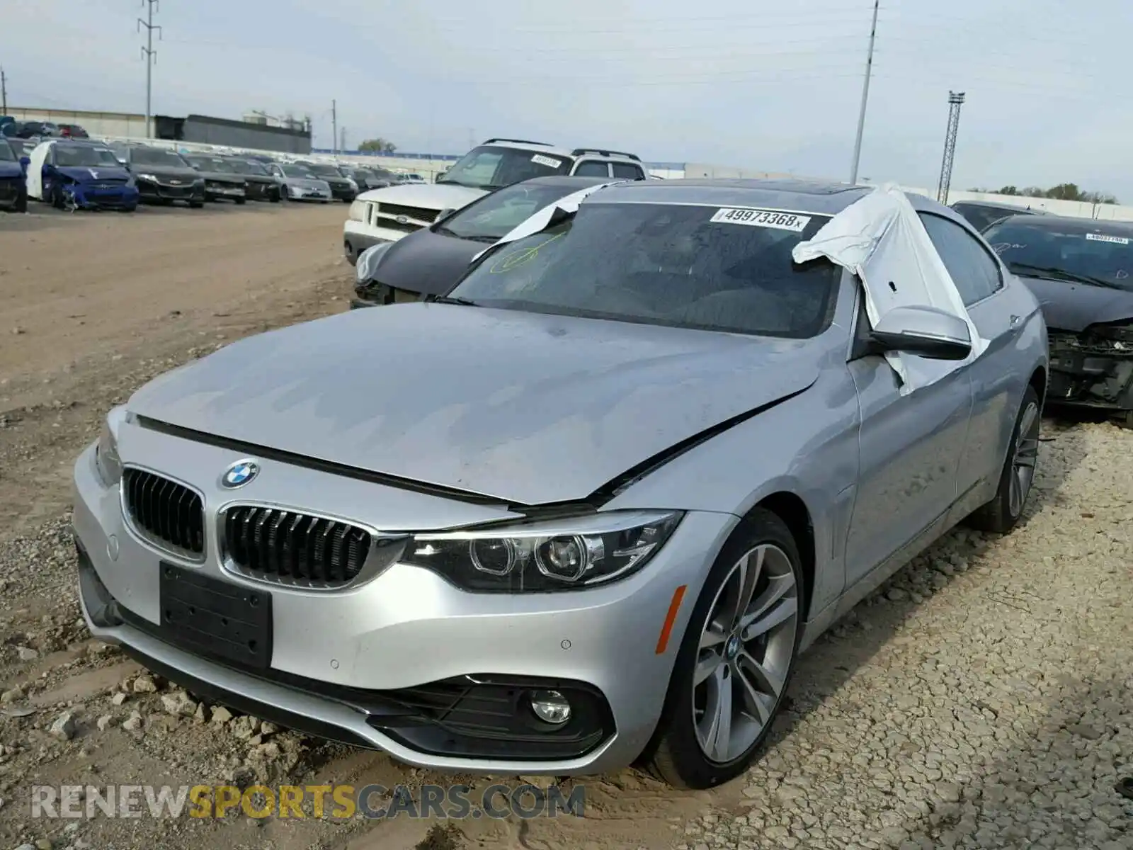 2 Photograph of a damaged car WBA4J3C5XKBL06330 BMW 4 SERIES 2019