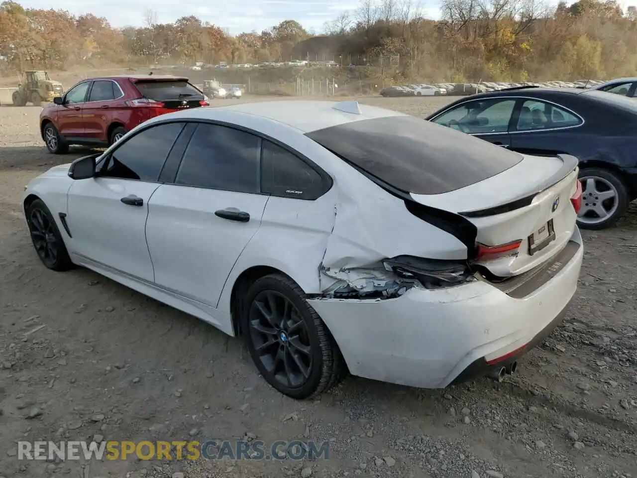 2 Photograph of a damaged car WBA4J3C5XKBL08367 BMW 4 SERIES 2019