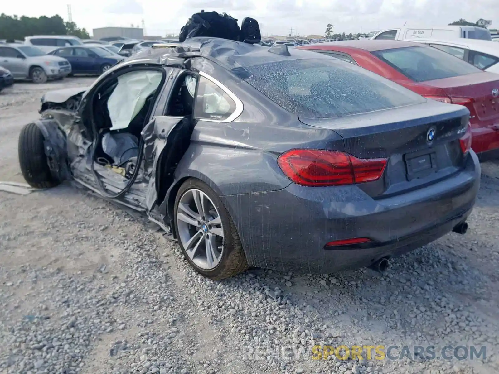 3 Photograph of a damaged car WBA4J5C52KBU79075 BMW 4 SERIES 2019