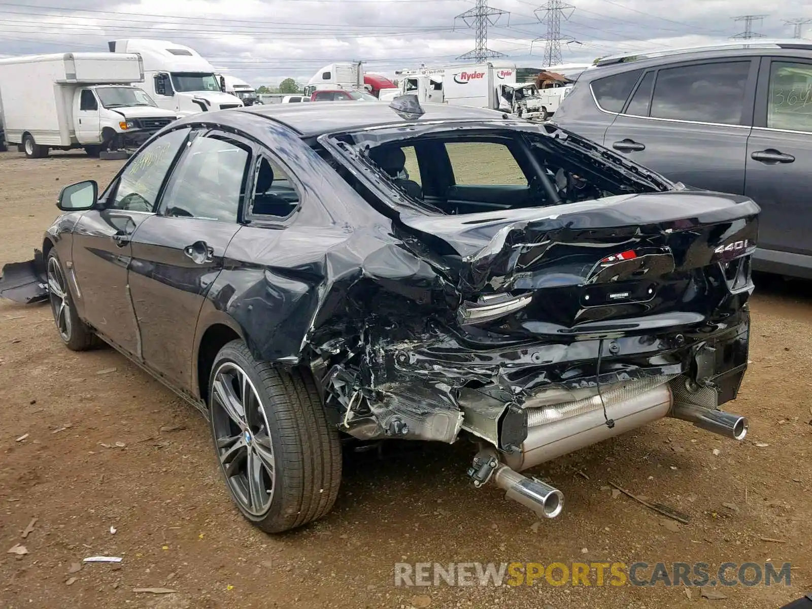 3 Photograph of a damaged car WBA4J7C58KBM75530 BMW 4 SERIES 2019