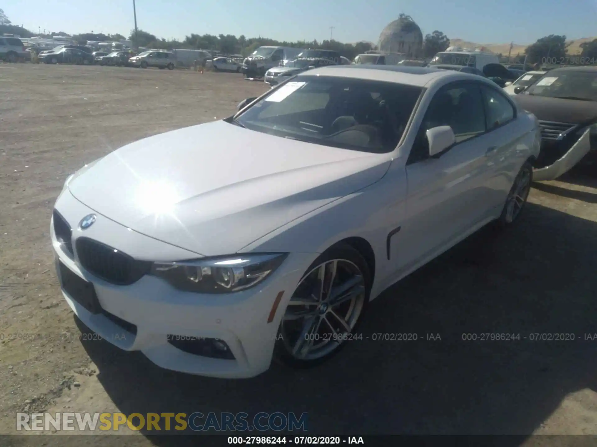 2 Photograph of a damaged car WBA4W3C50KAF93431 BMW 4 SERIES 2019