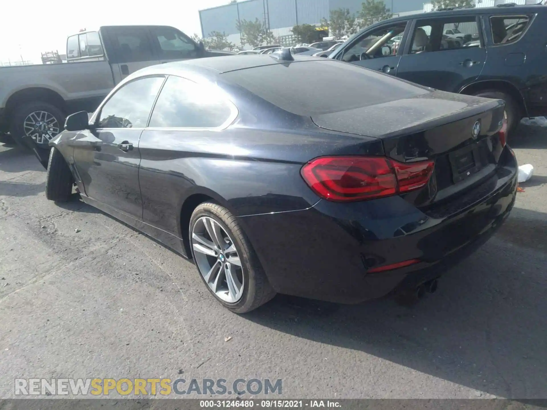 3 Photograph of a damaged car WBA4W3C51KAF93485 BMW 4 SERIES 2019