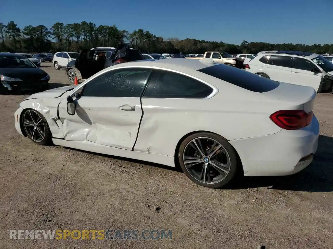 2 Photograph of a damaged car WBA4W3C52KAF91941 BMW 4 SERIES 2019