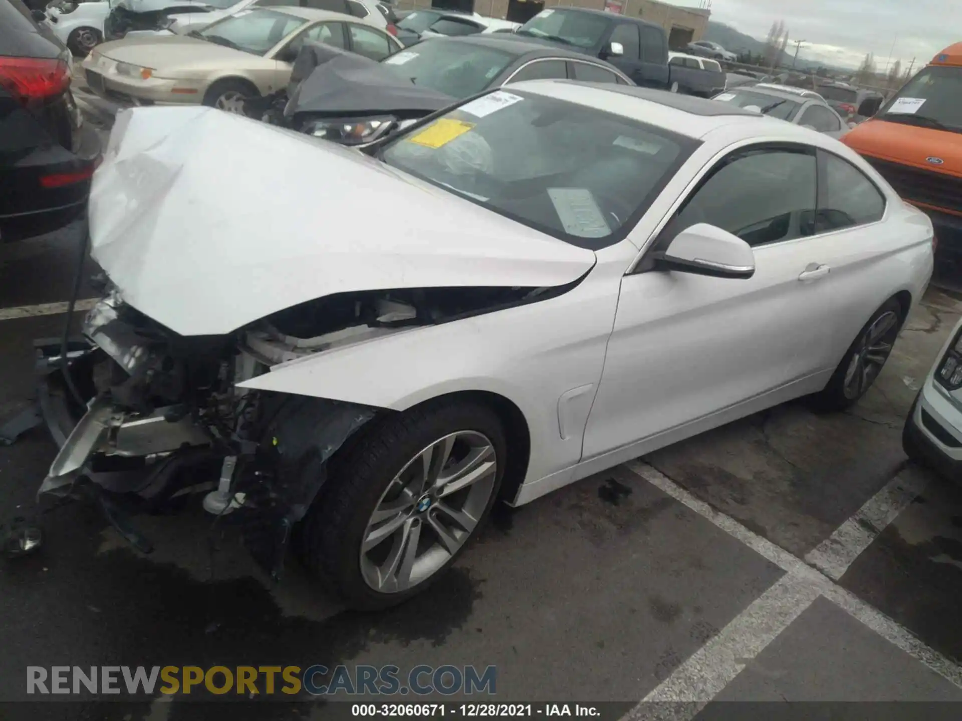 2 Photograph of a damaged car WBA4W3C53KAF92290 BMW 4 SERIES 2019