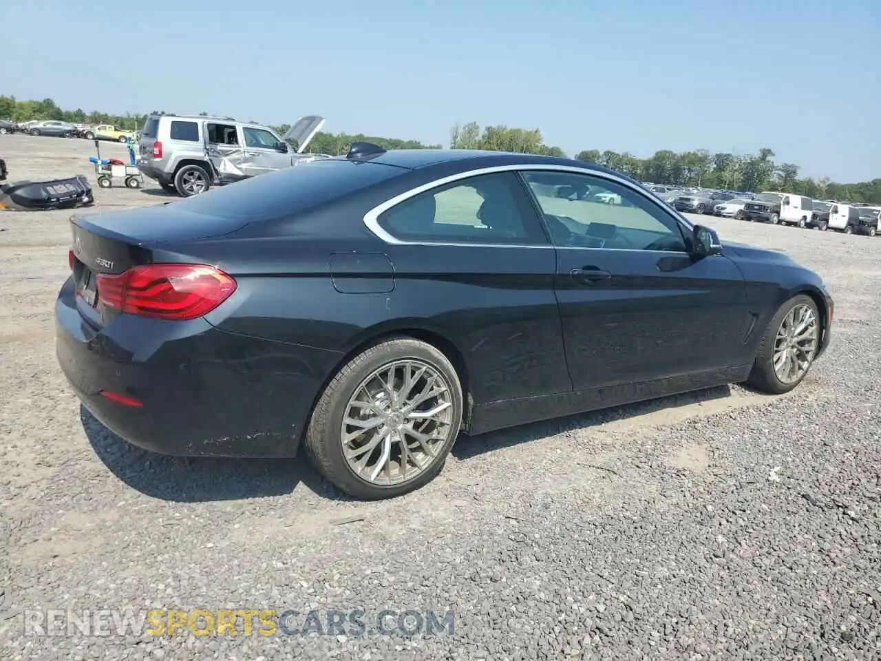 3 Photograph of a damaged car WBA4W3C53KAF93357 BMW 4 SERIES 2019