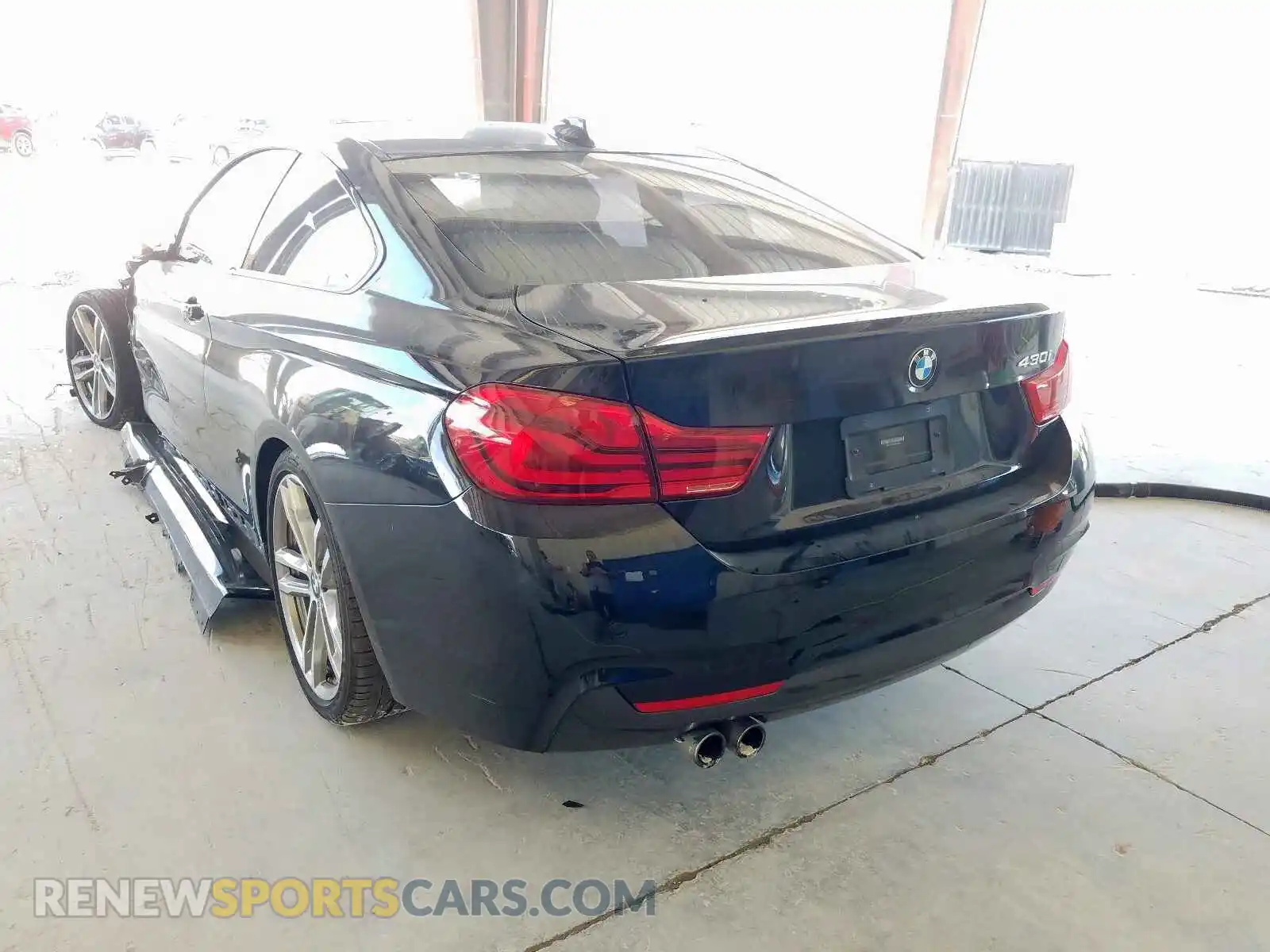 3 Photograph of a damaged car WBA4W3C55KAF93361 BMW 4 SERIES 2019