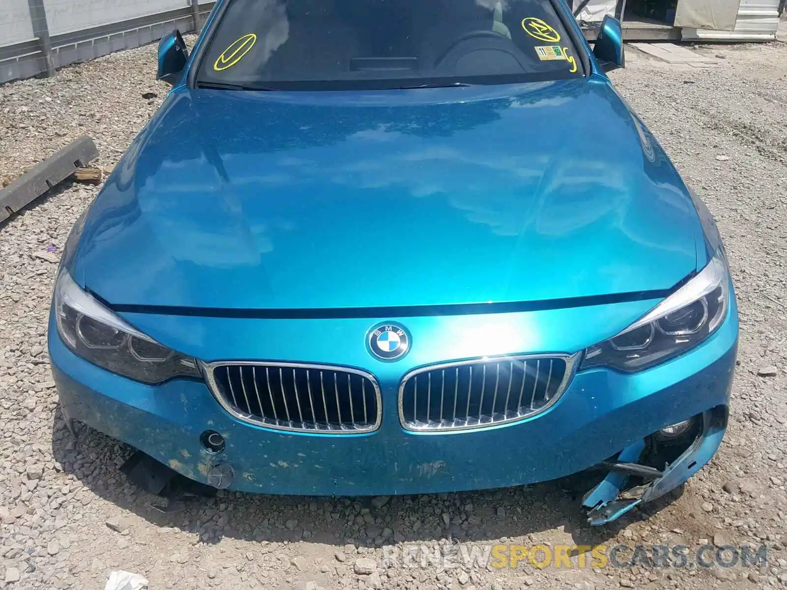7 Photograph of a damaged car WBA4W3C56KAF92722 BMW 4 SERIES 2019