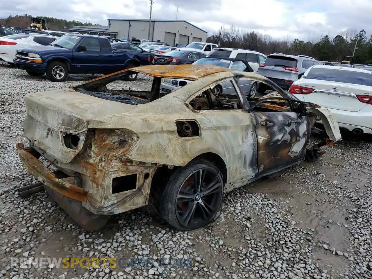 3 Photograph of a damaged car WBA4W3C57KAF91675 BMW 4 SERIES 2019