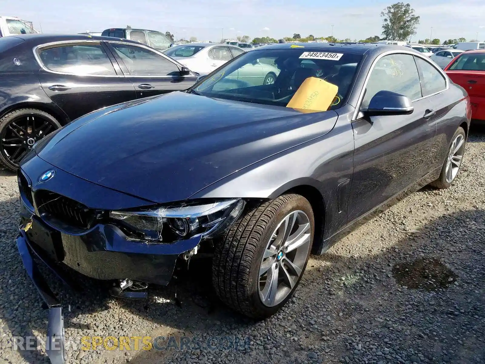 2 Photograph of a damaged car WBA4W3C57KAF92227 BMW 4 SERIES 2019