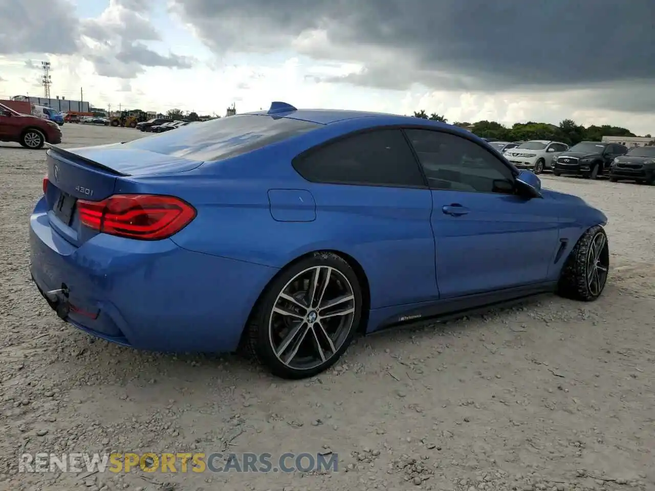 3 Photograph of a damaged car WBA4W3C58KAF91815 BMW 4 SERIES 2019