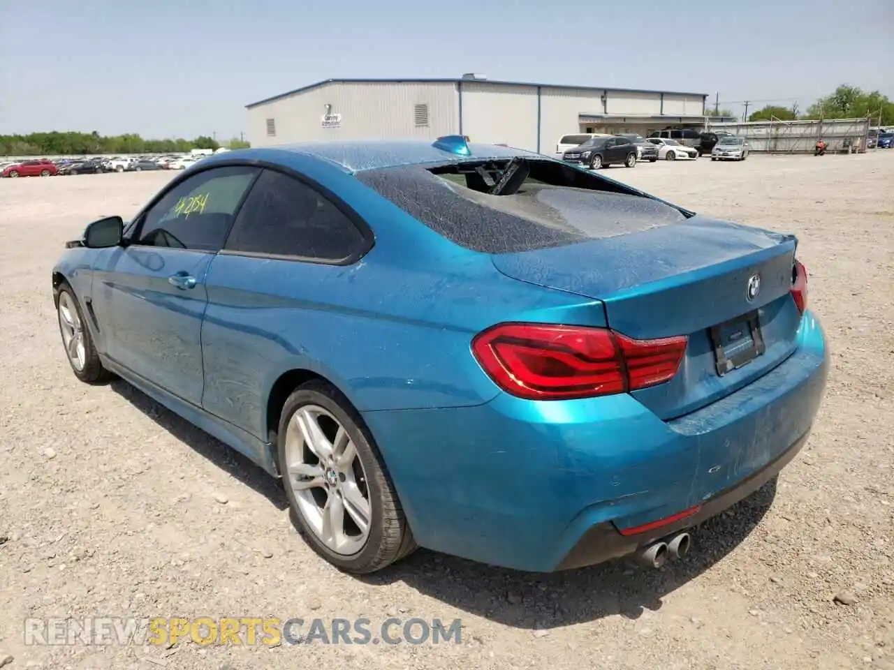 3 Photograph of a damaged car WBA4W3C5XKAF92237 BMW 4 SERIES 2019