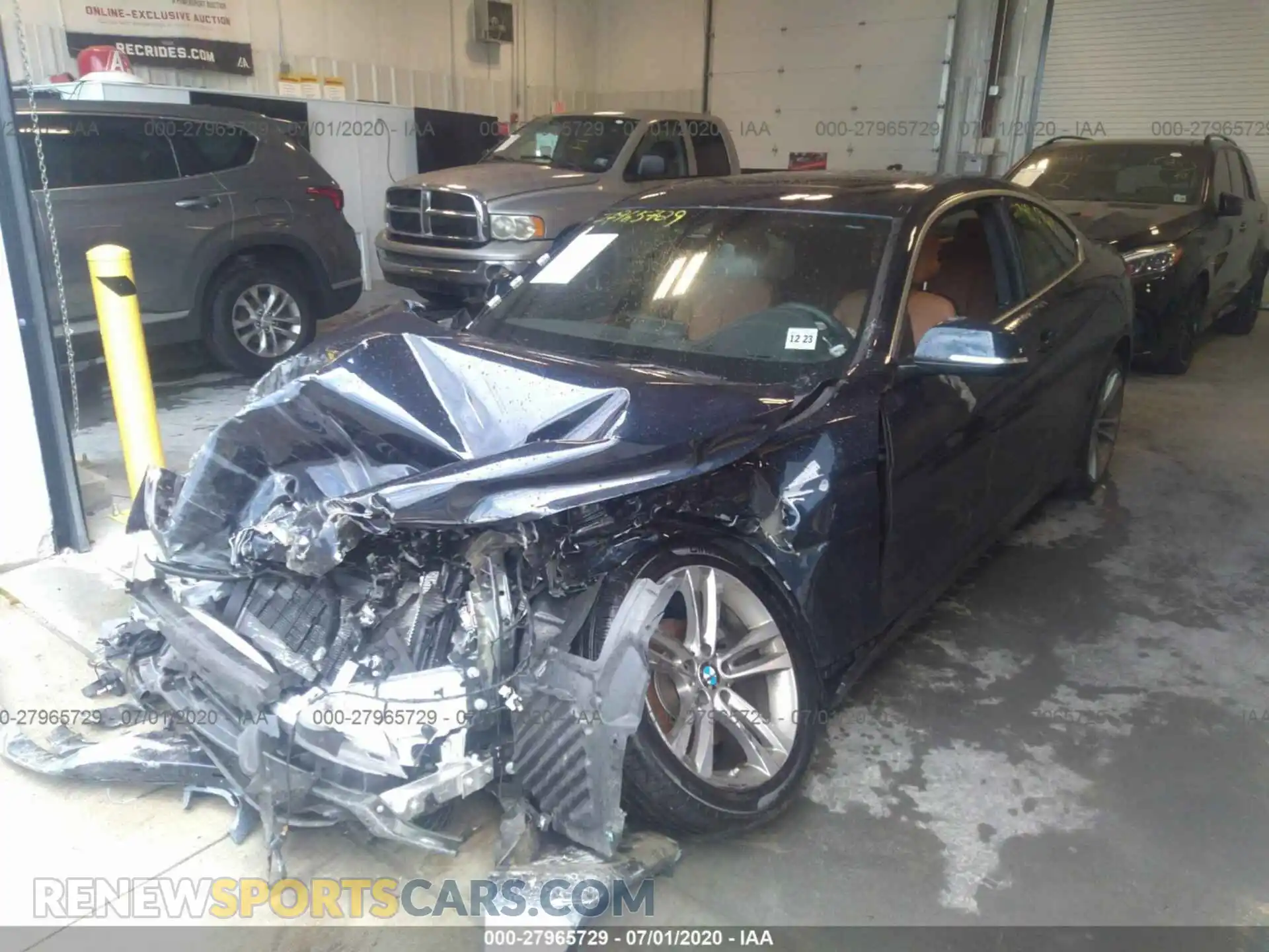 2 Photograph of a damaged car WBA4W5C50KAE51110 BMW 4 SERIES 2019