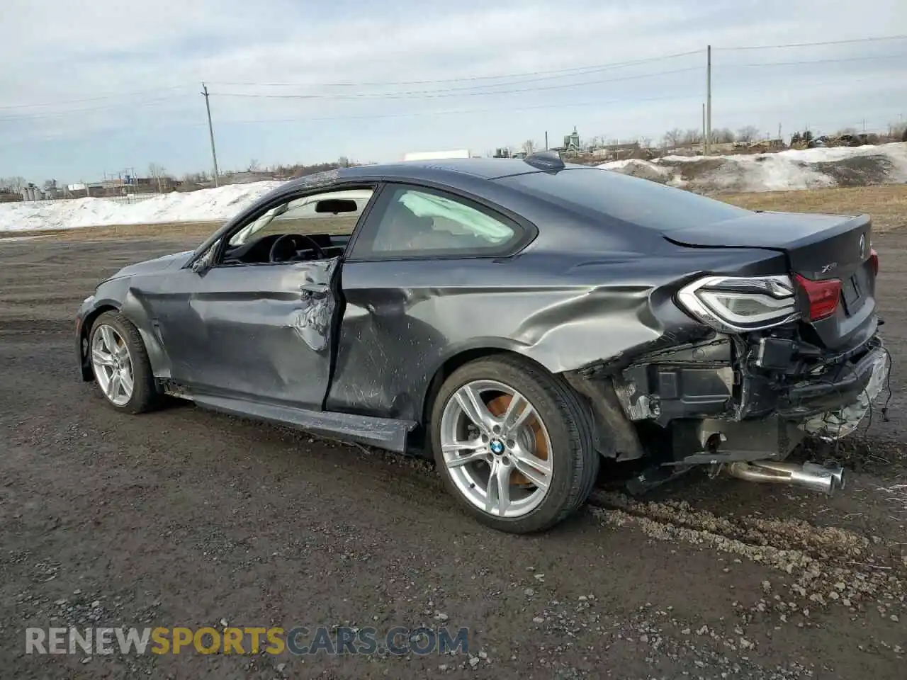 2 Photograph of a damaged car WBA4W5C54KAE50901 BMW 4 SERIES 2019