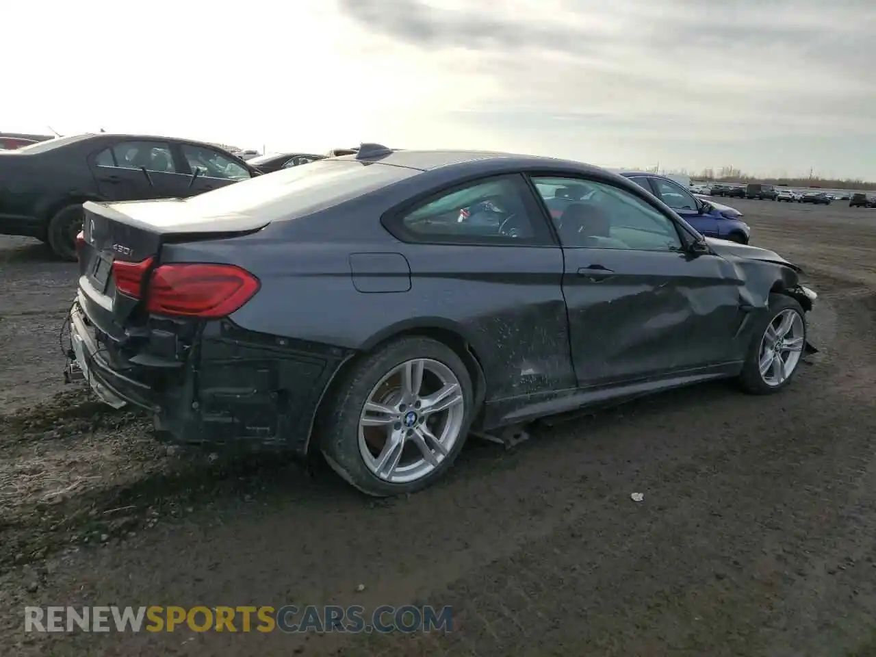 3 Photograph of a damaged car WBA4W5C54KAE50901 BMW 4 SERIES 2019