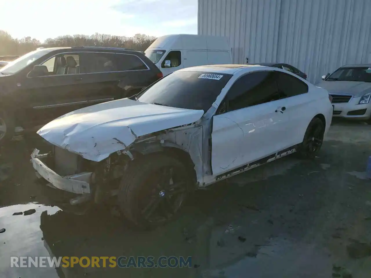 1 Photograph of a damaged car WBA4W5C59KAE43846 BMW 4 SERIES 2019