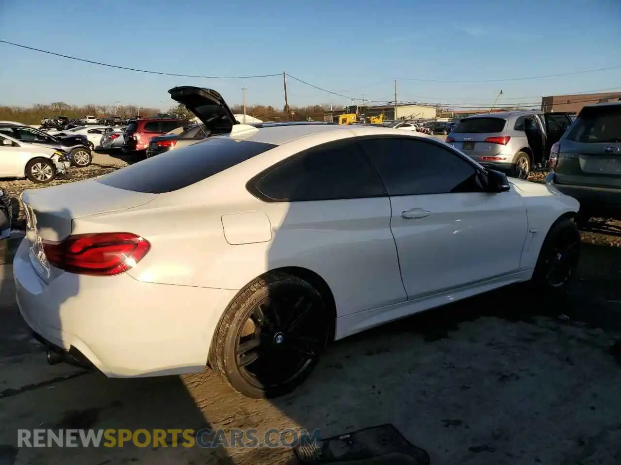 3 Photograph of a damaged car WBA4W5C59KAE43846 BMW 4 SERIES 2019