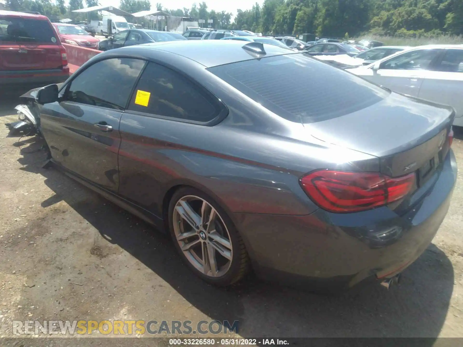 3 Photograph of a damaged car WBA4W5C59KAE50831 BMW 4 SERIES 2019