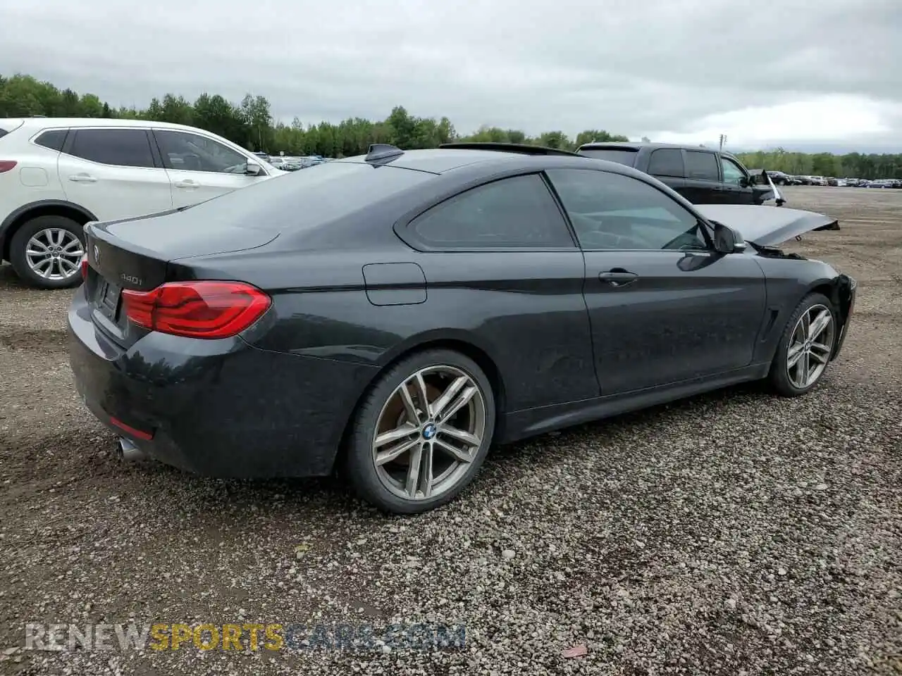 3 Photograph of a damaged car WBA4W9C52KAF94051 BMW 4 SERIES 2019
