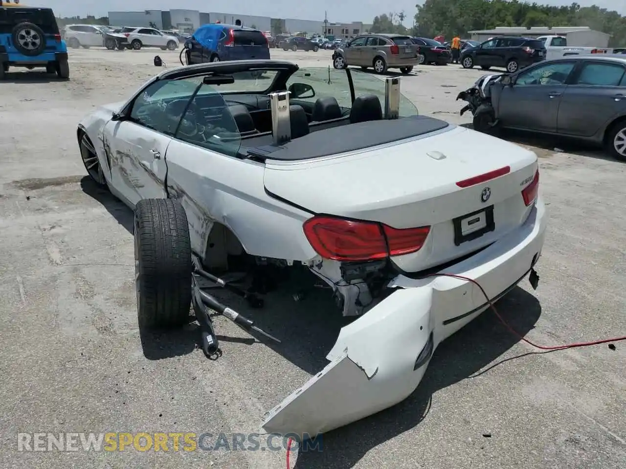 3 Photograph of a damaged car WBA4Z1C50KEE44523 BMW 4 SERIES 2019