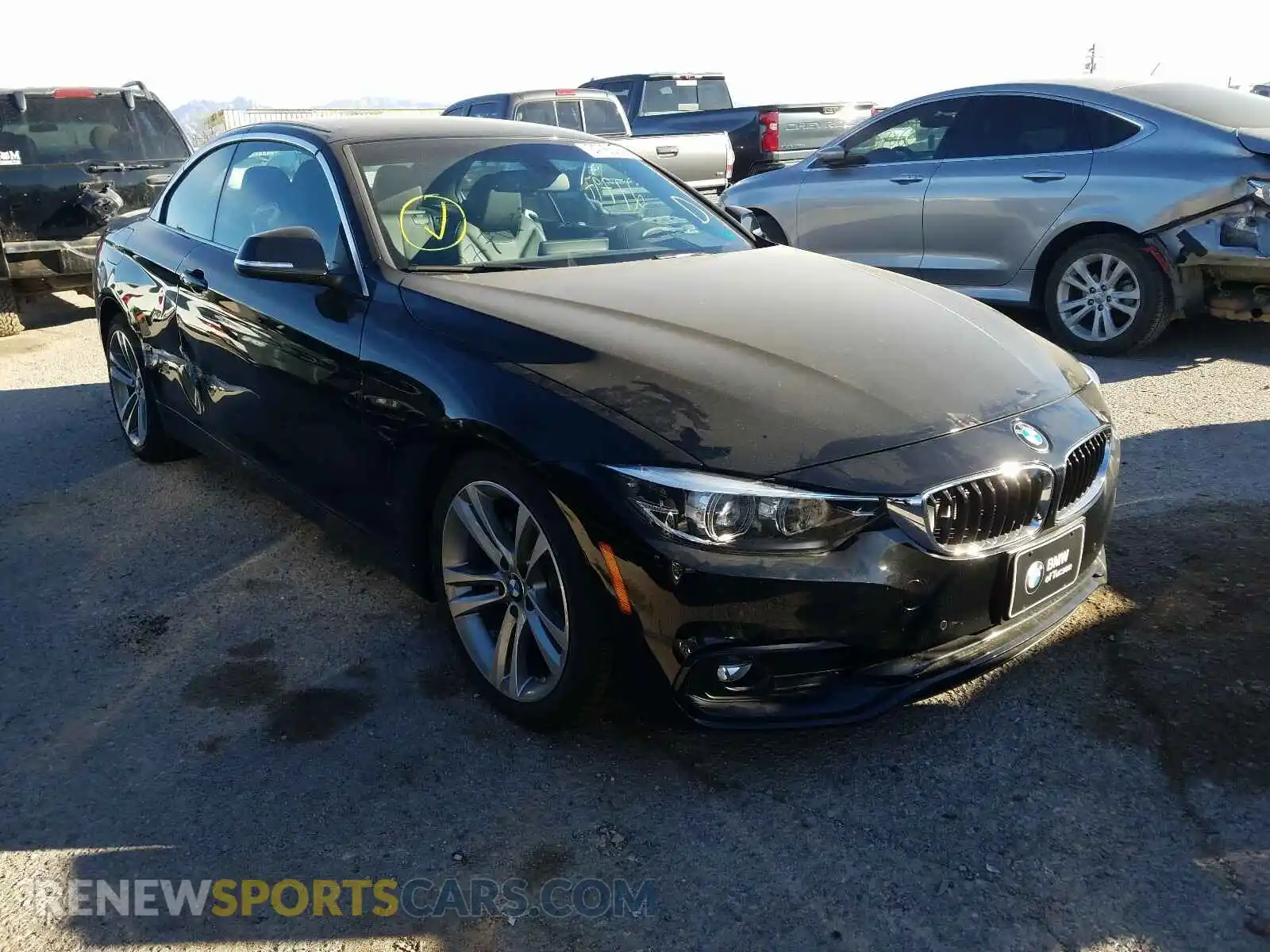 1 Фотография поврежденного автомобиля WBA4Z1C52KEE51697 BMW 4 SERIES 2019