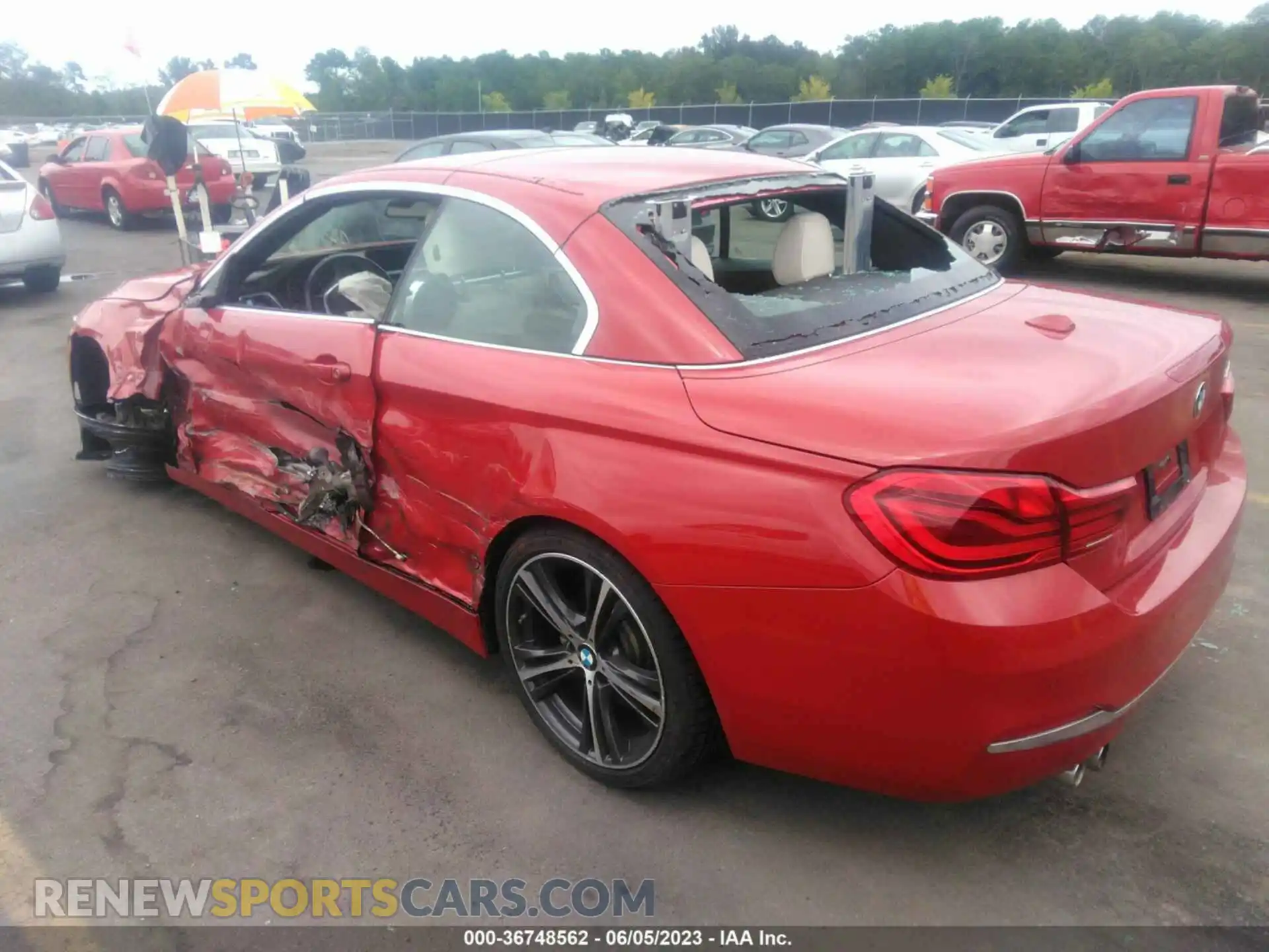 3 Фотография поврежденного автомобиля WBA4Z1C53KEE51126 BMW 4 SERIES 2019