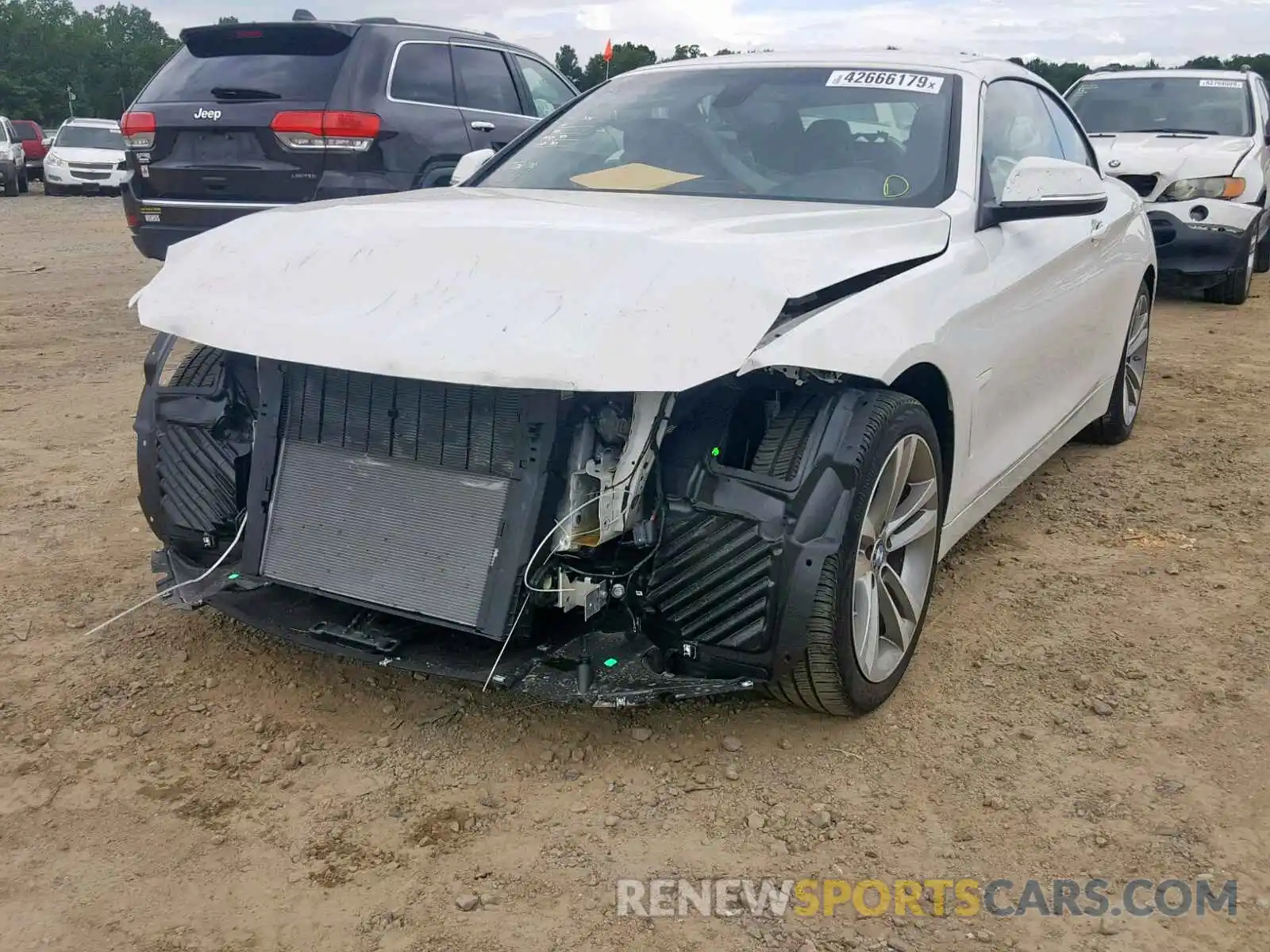 2 Photograph of a damaged car WBA4Z1C54KEE51359 BMW 4 SERIES 2019