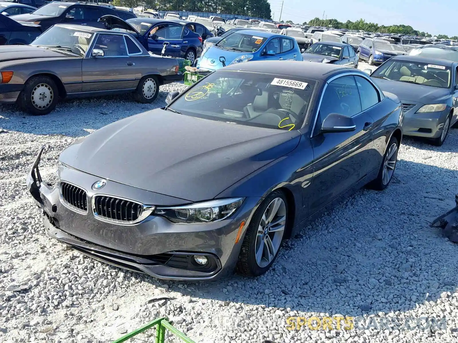 2 Photograph of a damaged car WBA4Z1C55KEE48793 BMW 4 SERIES 2019