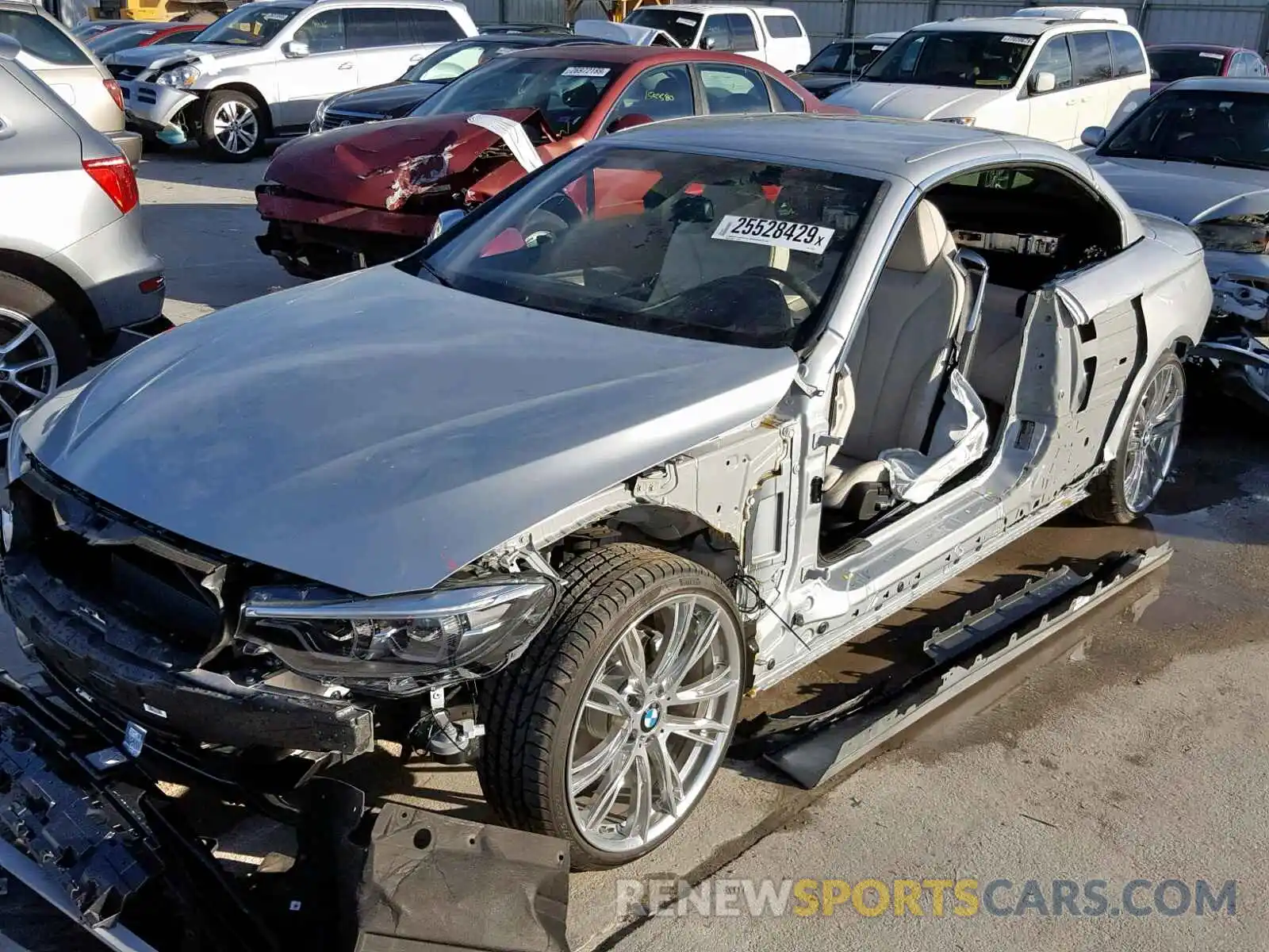 2 Photograph of a damaged car WBA4Z1C56KEE48673 BMW 4 SERIES 2019