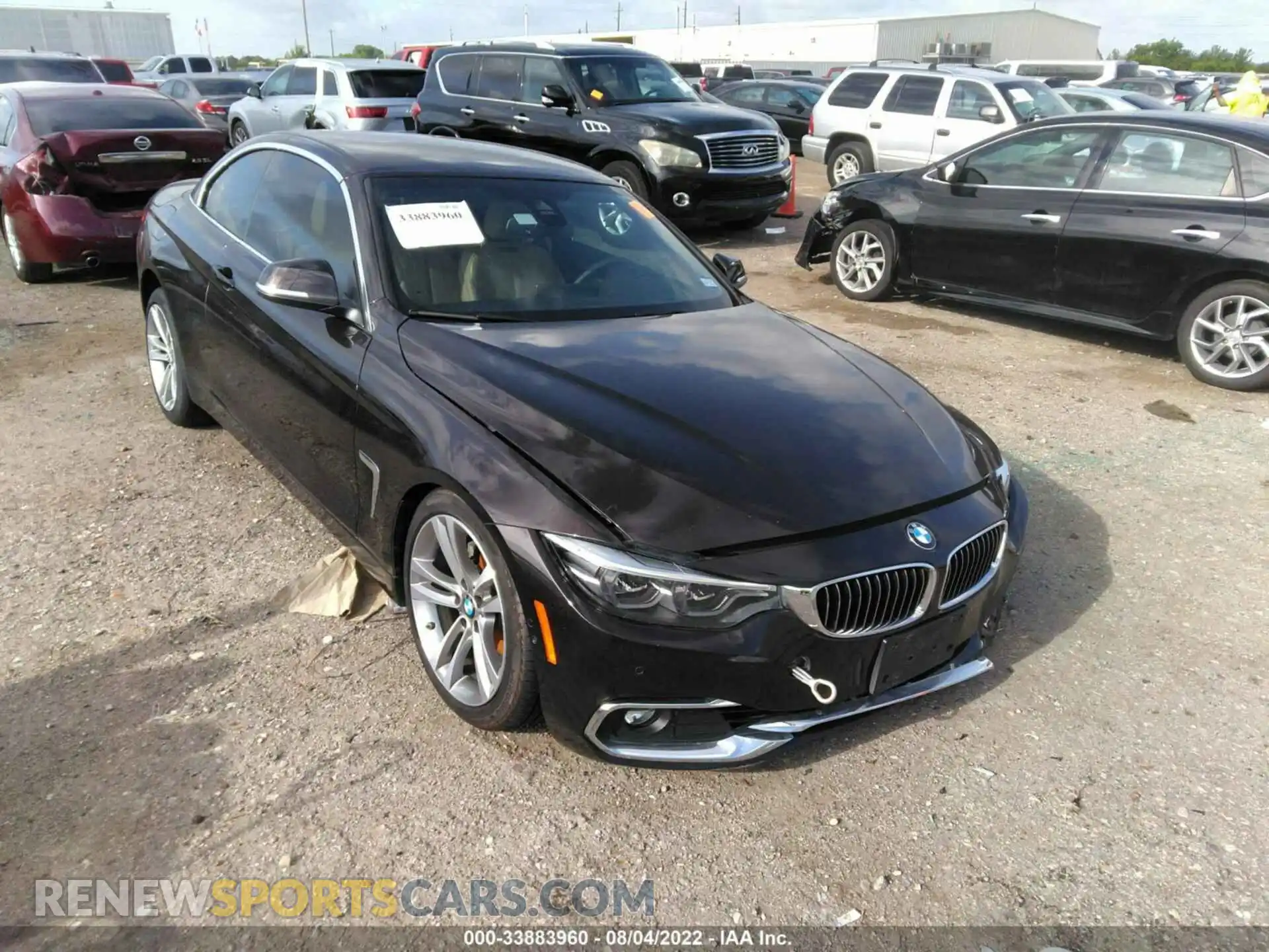 1 Photograph of a damaged car WBA4Z1C58KEE51171 BMW 4 SERIES 2019