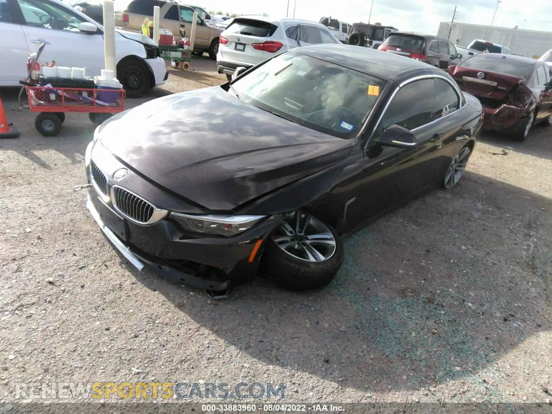 2 Photograph of a damaged car WBA4Z1C58KEE51171 BMW 4 SERIES 2019