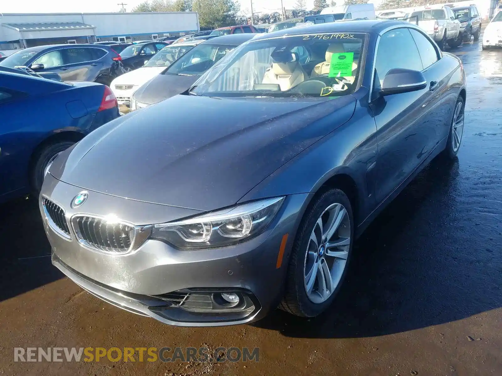2 Photograph of a damaged car WBA4Z3C50KEF31544 BMW 4 SERIES 2019