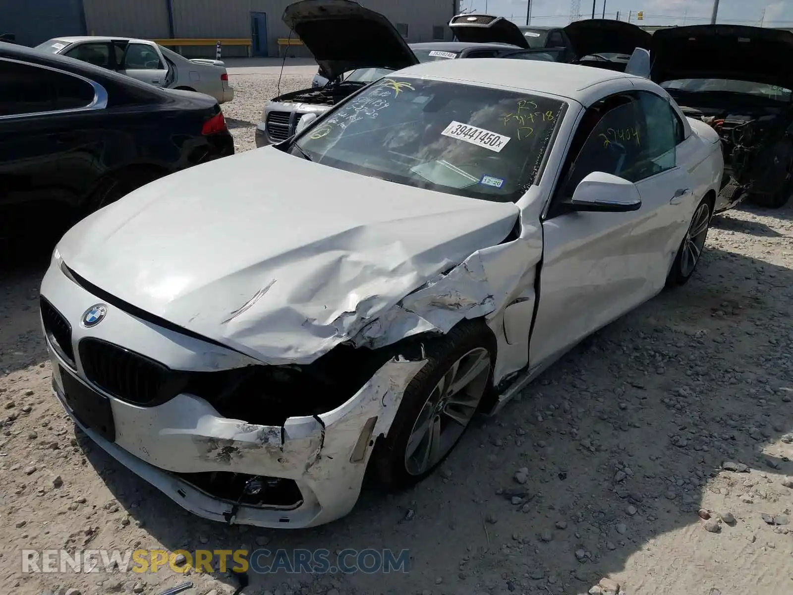 2 Photograph of a damaged car WBA4Z3C52KEF31478 BMW 4 SERIES 2019