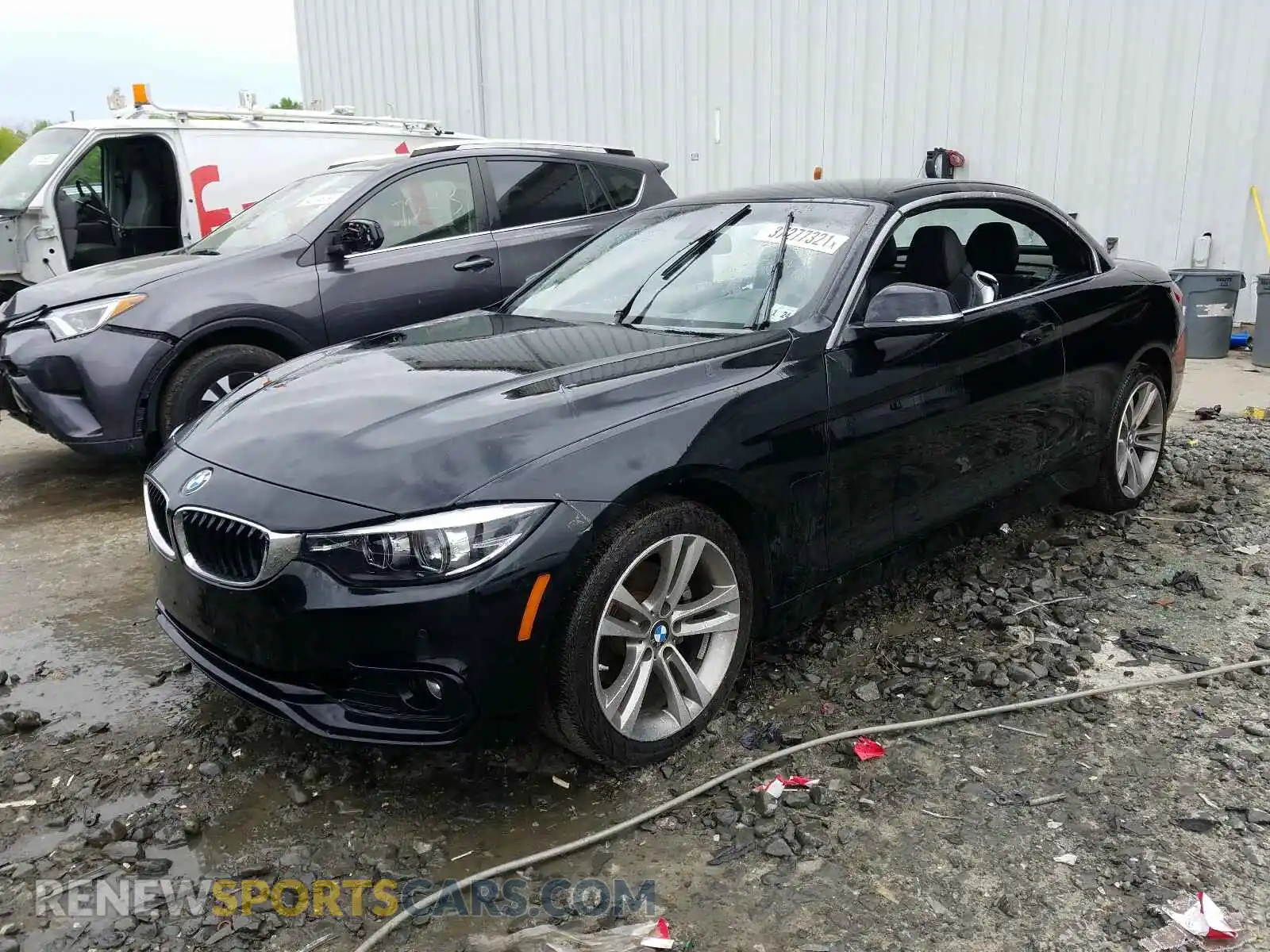 2 Фотография поврежденного автомобиля WBA4Z3C56KEN89610 BMW 4 SERIES 2019