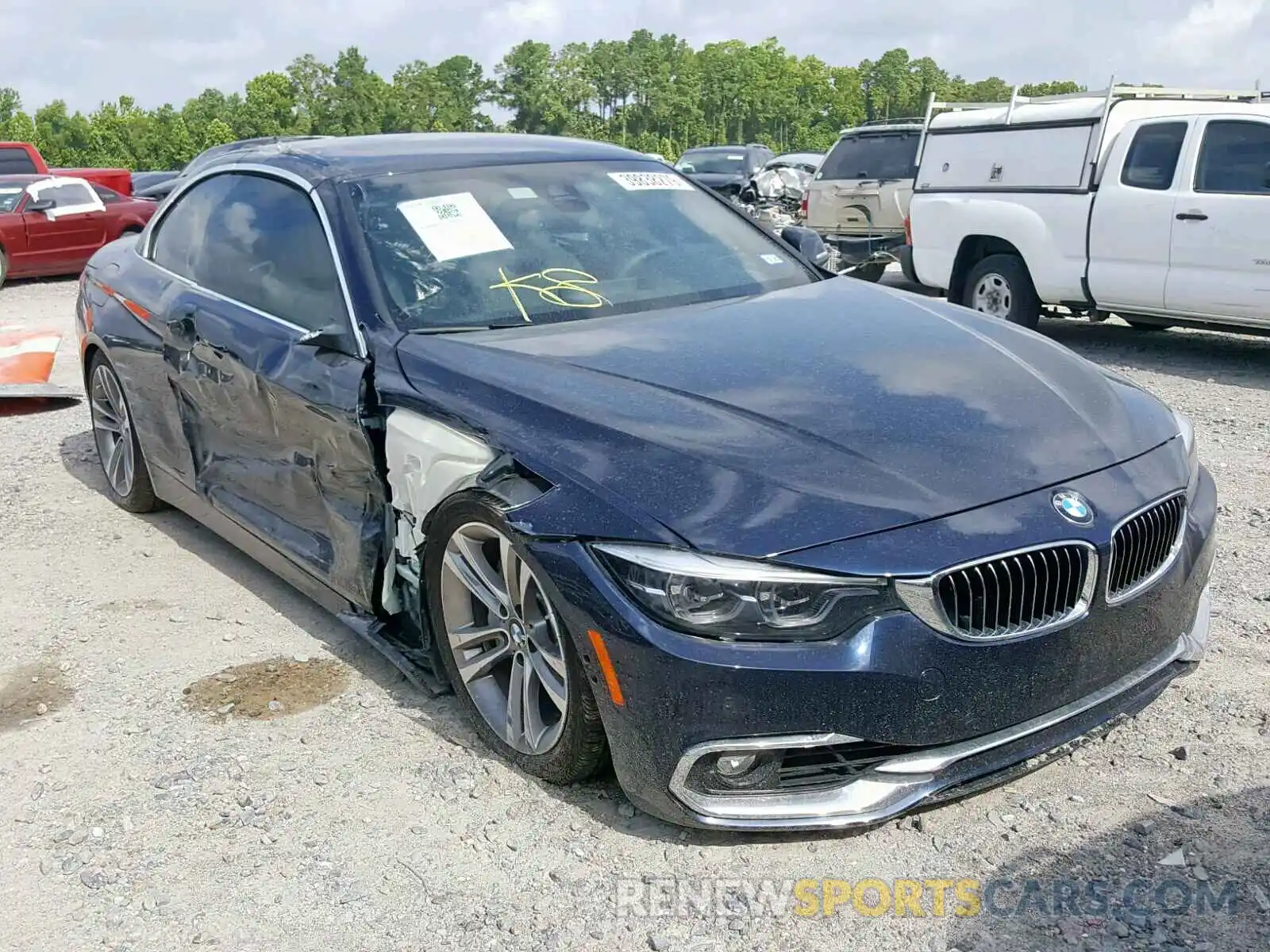 1 Photograph of a damaged car WBA4Z5C57KEE17648 BMW 4 SERIES 2019